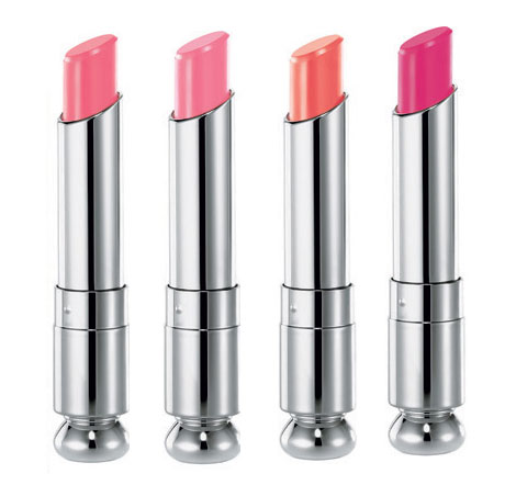 Dior Addict Lipstick: 771 Passionnee, 751 Exotique, 471 Flamingo e 431 On The Beach (US$30,00)